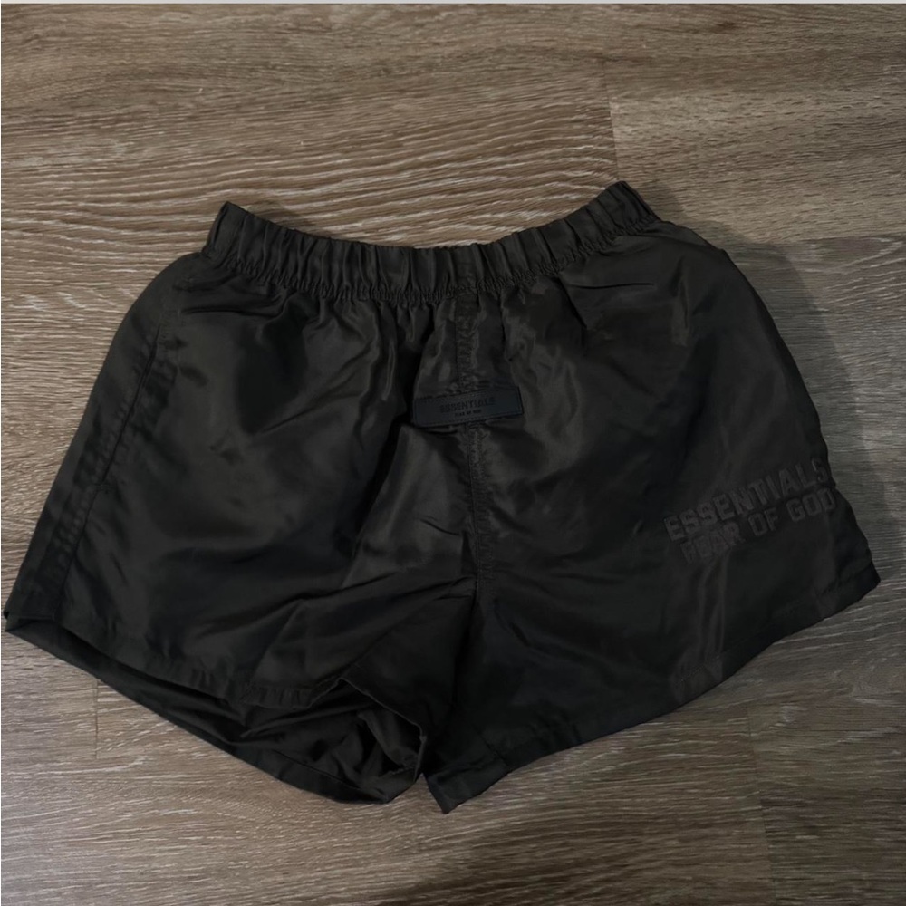 Essentials Brown Running Shorts
